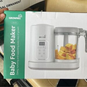 BRAND NEW GROWNSI Baby Food Maker in White